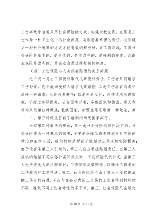 我国工伤保险制度实施现状,问题及解决对策.docx