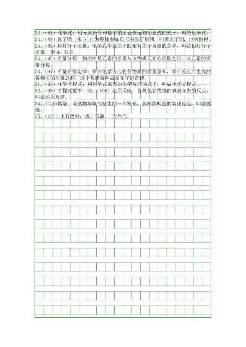 人教版九年级化学上册知识点基本概念.docx