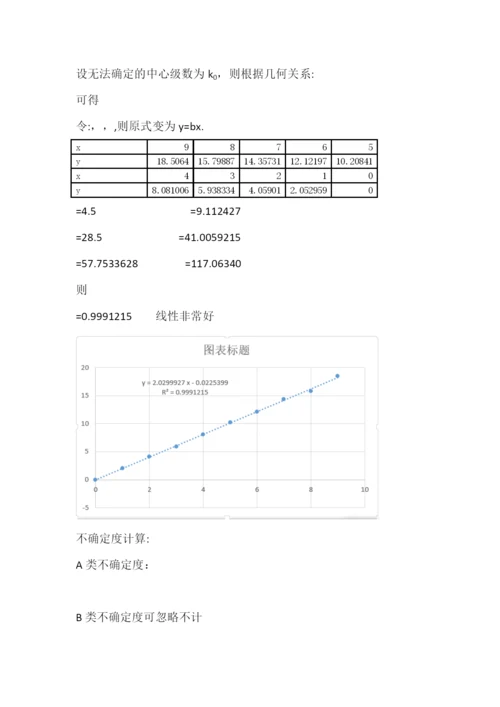 牛顿环干涉实验的相关问题及研究--毕业论文正文终稿.docx