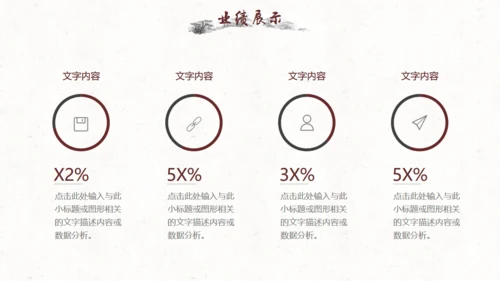水墨中国风公司简介通用PPT模板