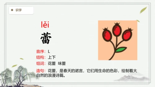 【2024秋季学期】语文四上  语文园地四  生字识记课件