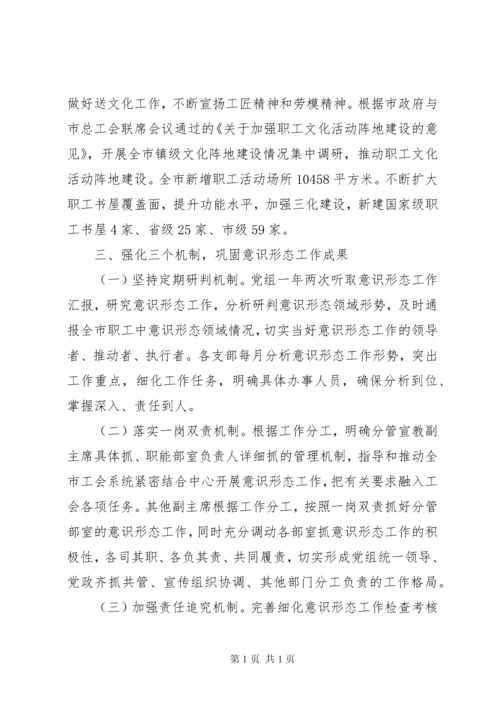 关于意识形态工作责任制落实情况自查报告范文9篇.docx