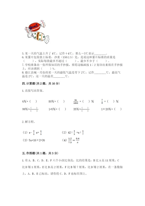 小升初数学期末测试卷精品【有一套】.docx