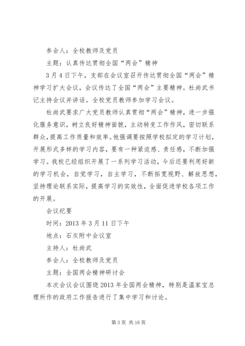 思想汇报党的政策方针.docx