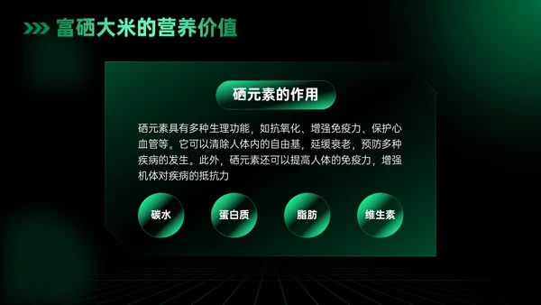 绿色科技风科技富硒大米新品发布会