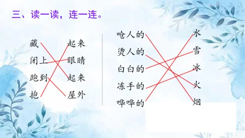 部编版语文二年级上册第七单元复习课件