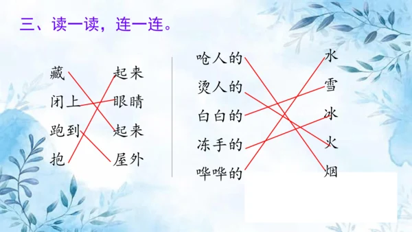 部编版语文二年级上册第七单元复习课件