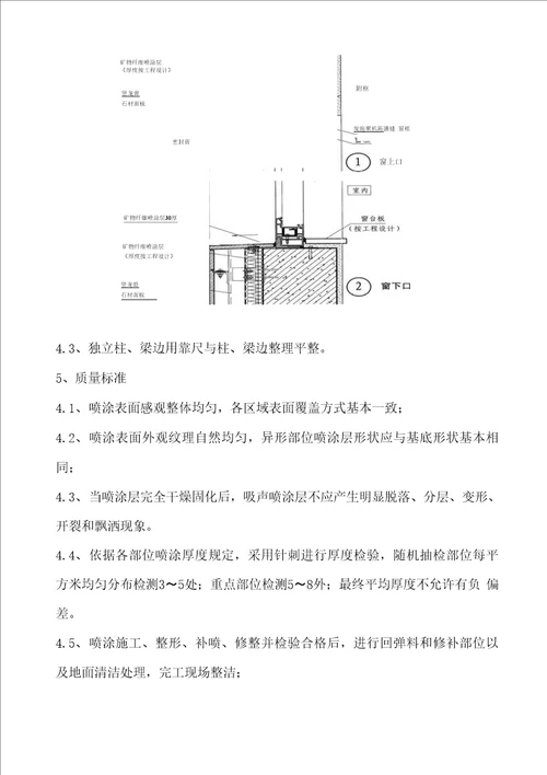 纤维喷涂施工方案