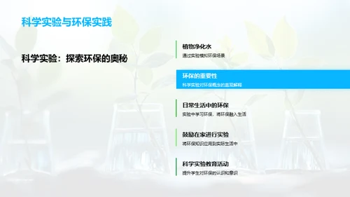 环保实验之科学魅力