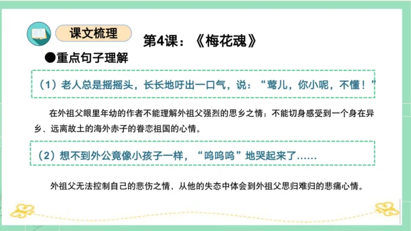 统编版五年级语文下册同步高效课堂系列第一单元（复习课件）