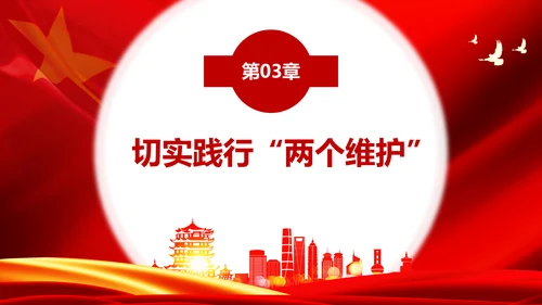 党政严守政治纪律践行两个维护PPT课件