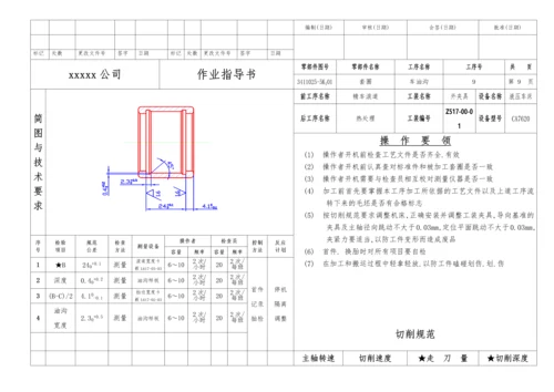 零件加工作业指导书样本.docx