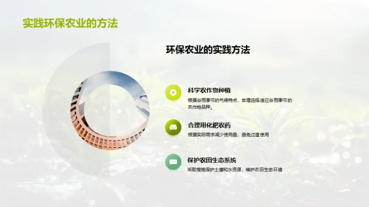 实践谷雨环保农业