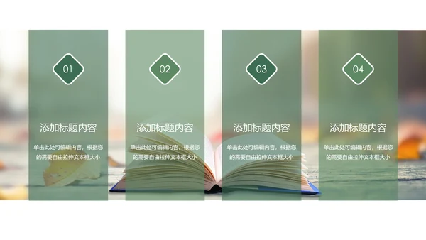 快乐阅读读书分享会阅读分享PPT模板