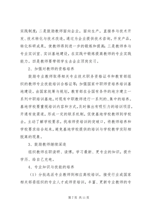 平顶山教育学院双师型教师队伍建设规划与实施方案 (2).docx