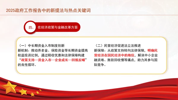 2025年全国两会政府工作报告中的新提法与热点关键词ppt