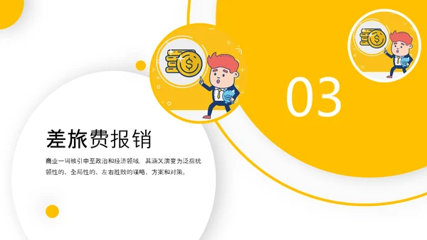 财务报销流程PPT模板