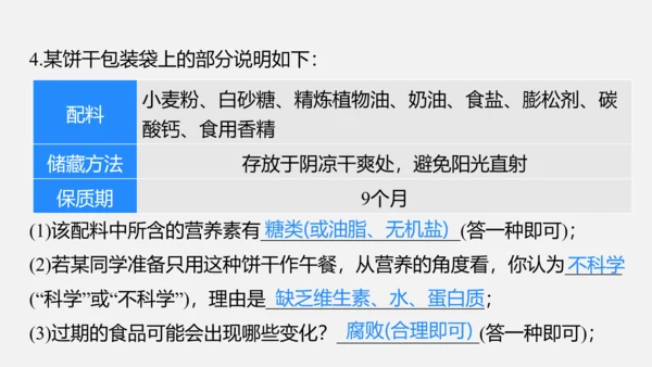 2025年春新人教九年级化学下册 11.1 化学与人体健康 课件(共42张PPT)