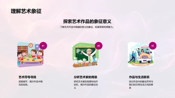 艺术赏析课PPT模板
