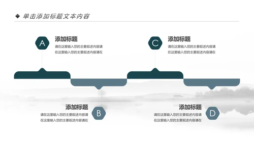 水墨中国风书法培训动态PPT模板