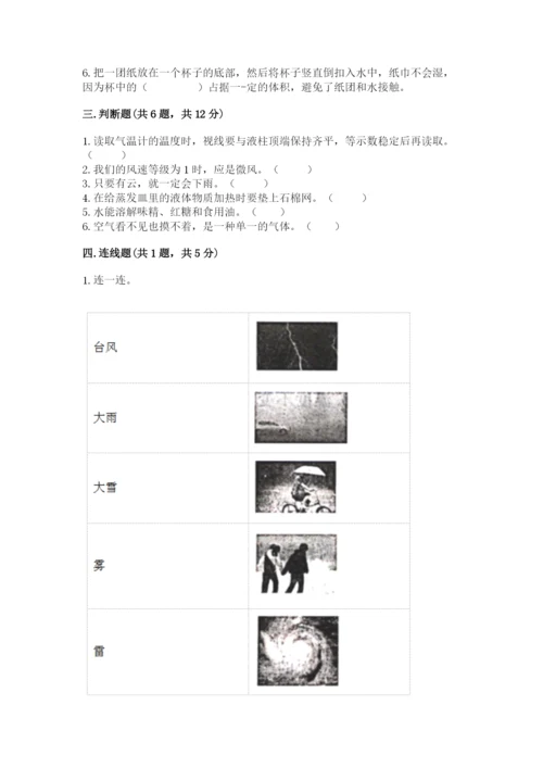教科版小学三年级上册科学期末测试卷【轻巧夺冠】.docx