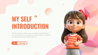 英语自我介绍PPT模板
