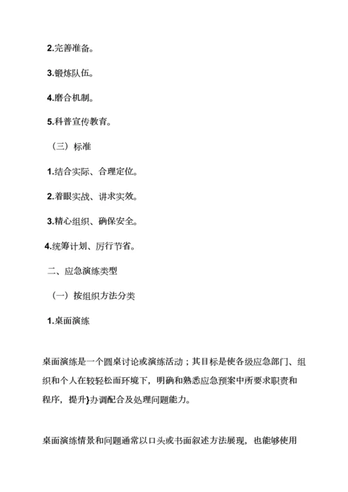 应急专项预案演练的原则.docx