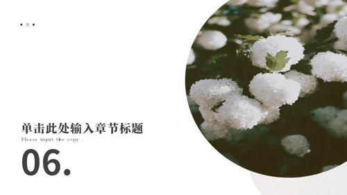温馨花店花卉主题通用PPT模板
