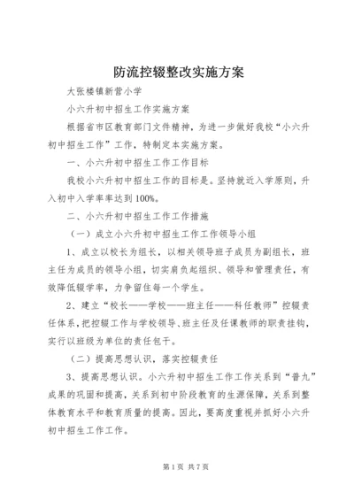 防流控辍整改实施方案.docx