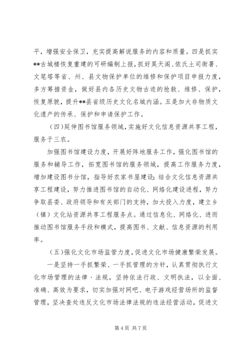 文化局工作计划范文.docx