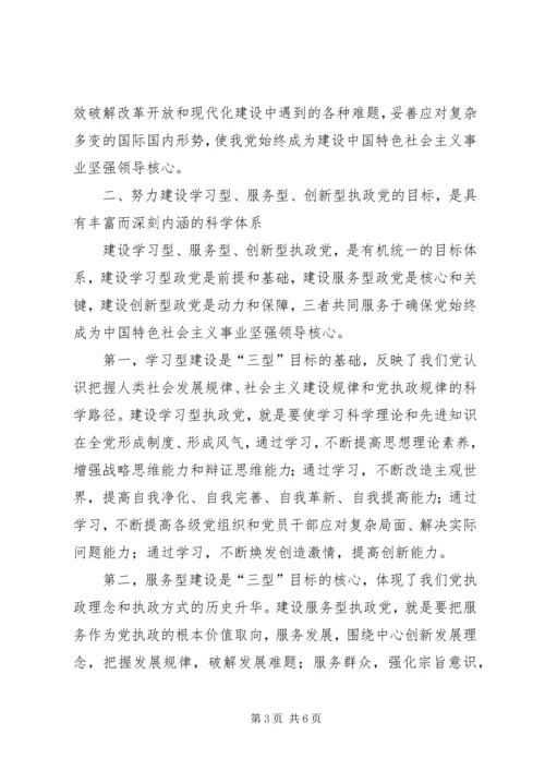 学习十八大报告心得体会：建设学习型服务型创新型党组织 (2).docx