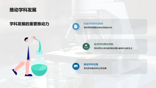 探索专科研究之路