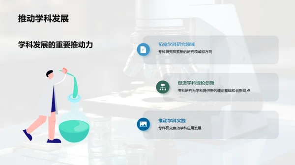 探索专科研究之路