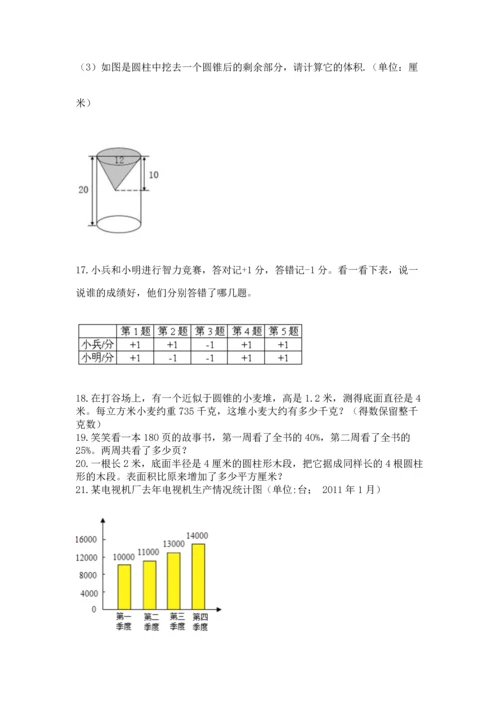 六年级小升初数学应用题50道及答案【真题汇编】.docx