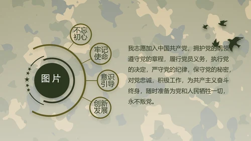 迷彩风部队军事工作总结汇报动态PPT