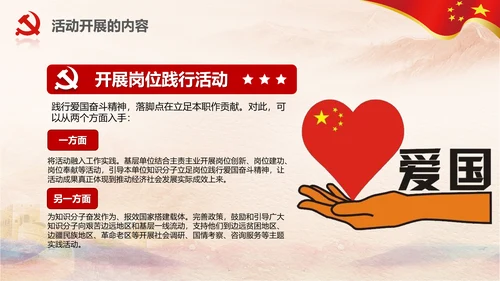 党委知识分子弘扬爱国奋斗精神活动PPT