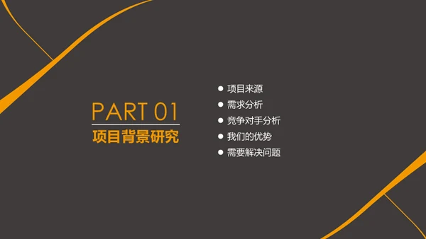 创业项目宣讲介绍通用PPT模板
