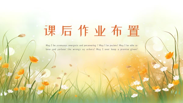 教育教学通用模板