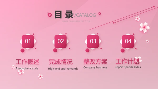 粉色唯美关爱女性健康讲座PPT