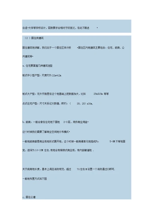 规划快题中的建筑尺度把控技巧