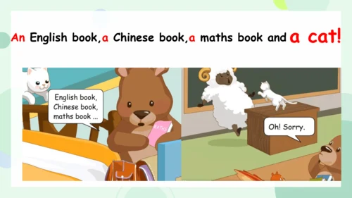 Unit 2 My schoolbag-Story time（课件）-2024-2025学年人教PE