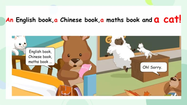 Unit 2 My schoolbag-Story time（课件）-2024-2025学年人教PE