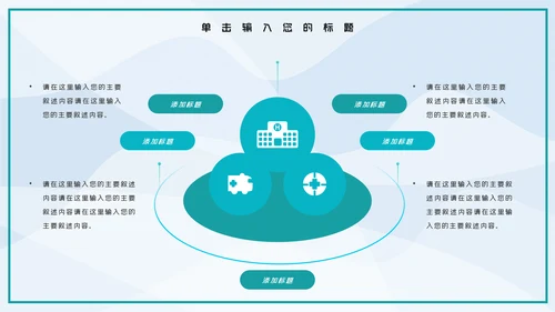 社区医疗保险保障工作总结PPT模板