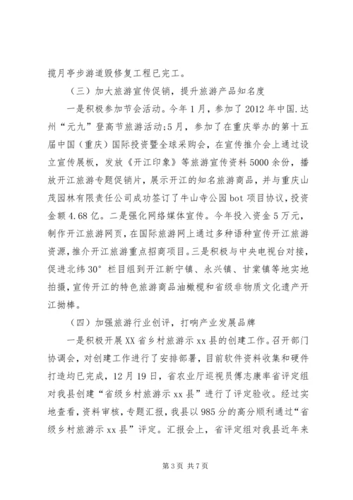 乡镇旅游局工作总结.docx