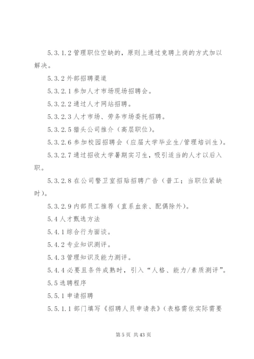 某公司选聘管理制度.docx