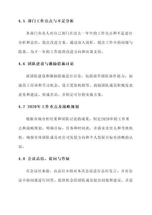 小公司年终总结会方案