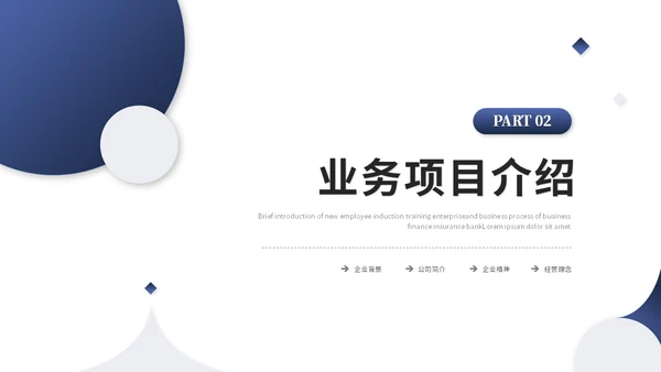 蓝色简约商务商业计划书项目招商合作ppt模板