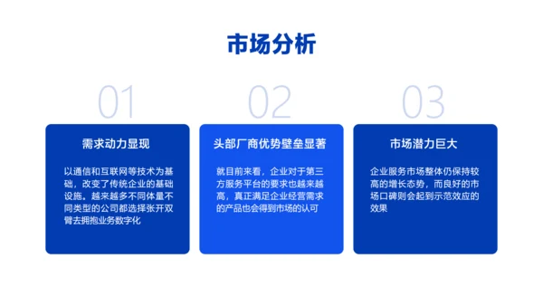 蓝白色互联网软件介绍PPT