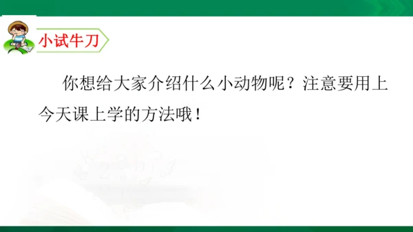 部编版二年级语文看图写话写动物课件