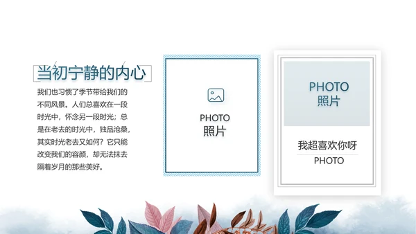 致青春毕业季青春毕业纪念册PPT